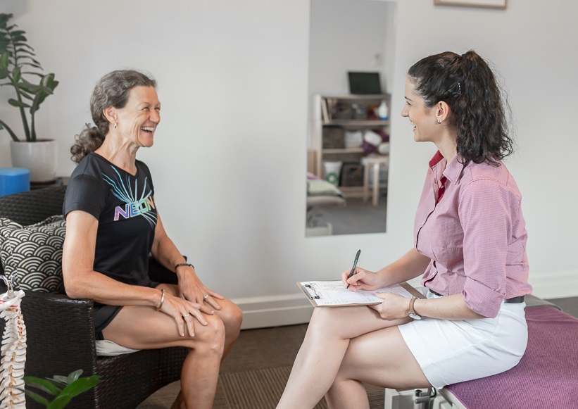 Barefoot Physiotherapy Brisbane, take time to talk to our clients to get to know you and understsand your personal goals and results you want to achieve.