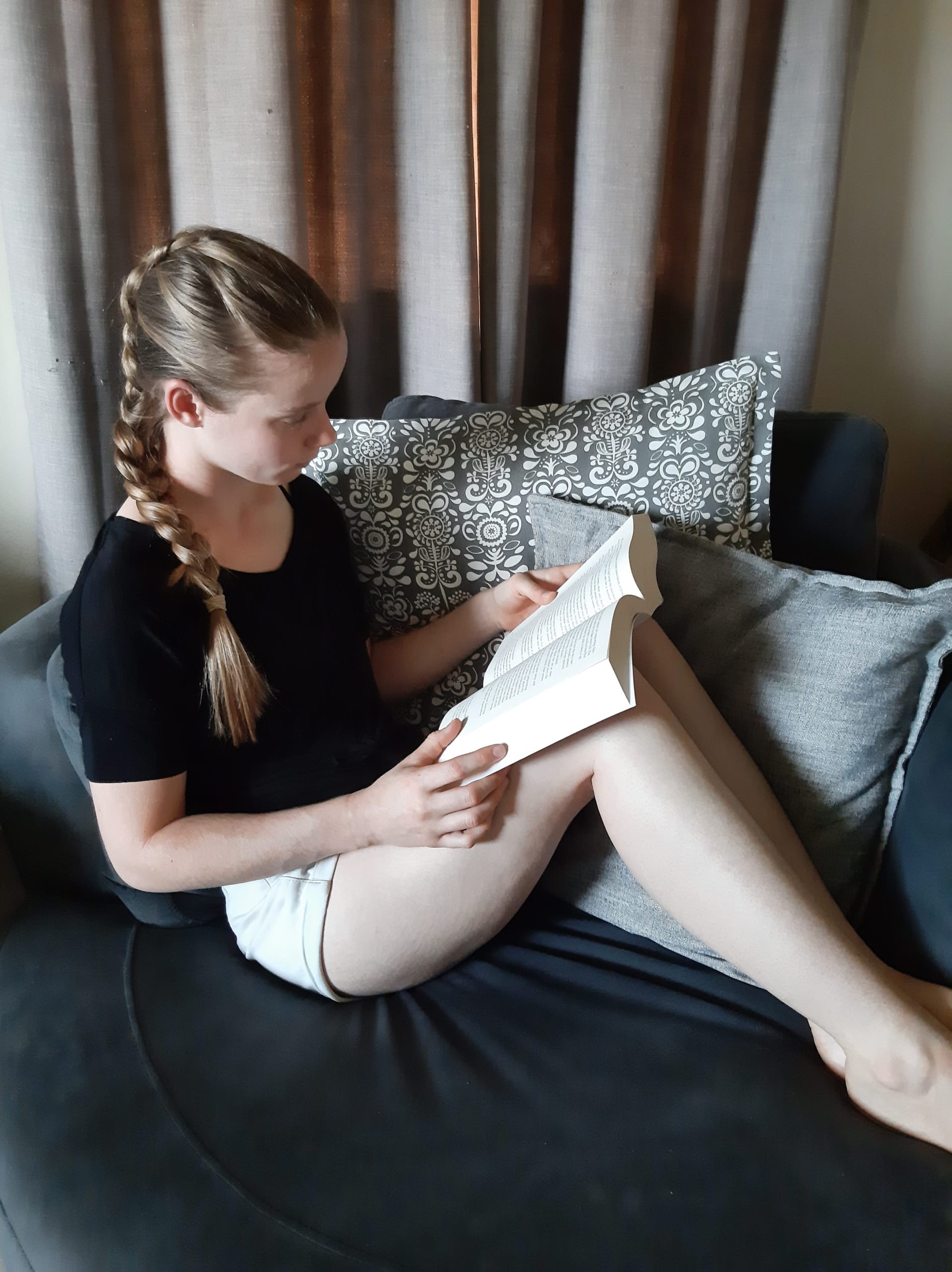 Good positions when reading