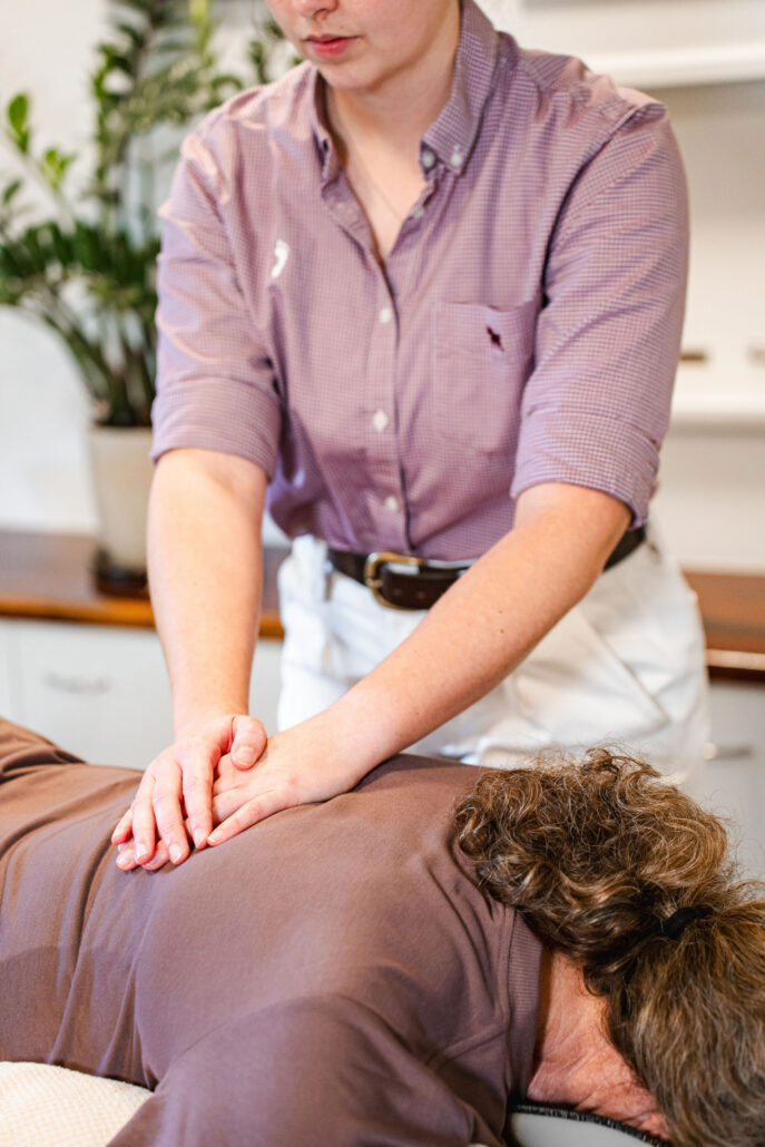 Example of gentle R1 Physiotherapy used at Barefoot